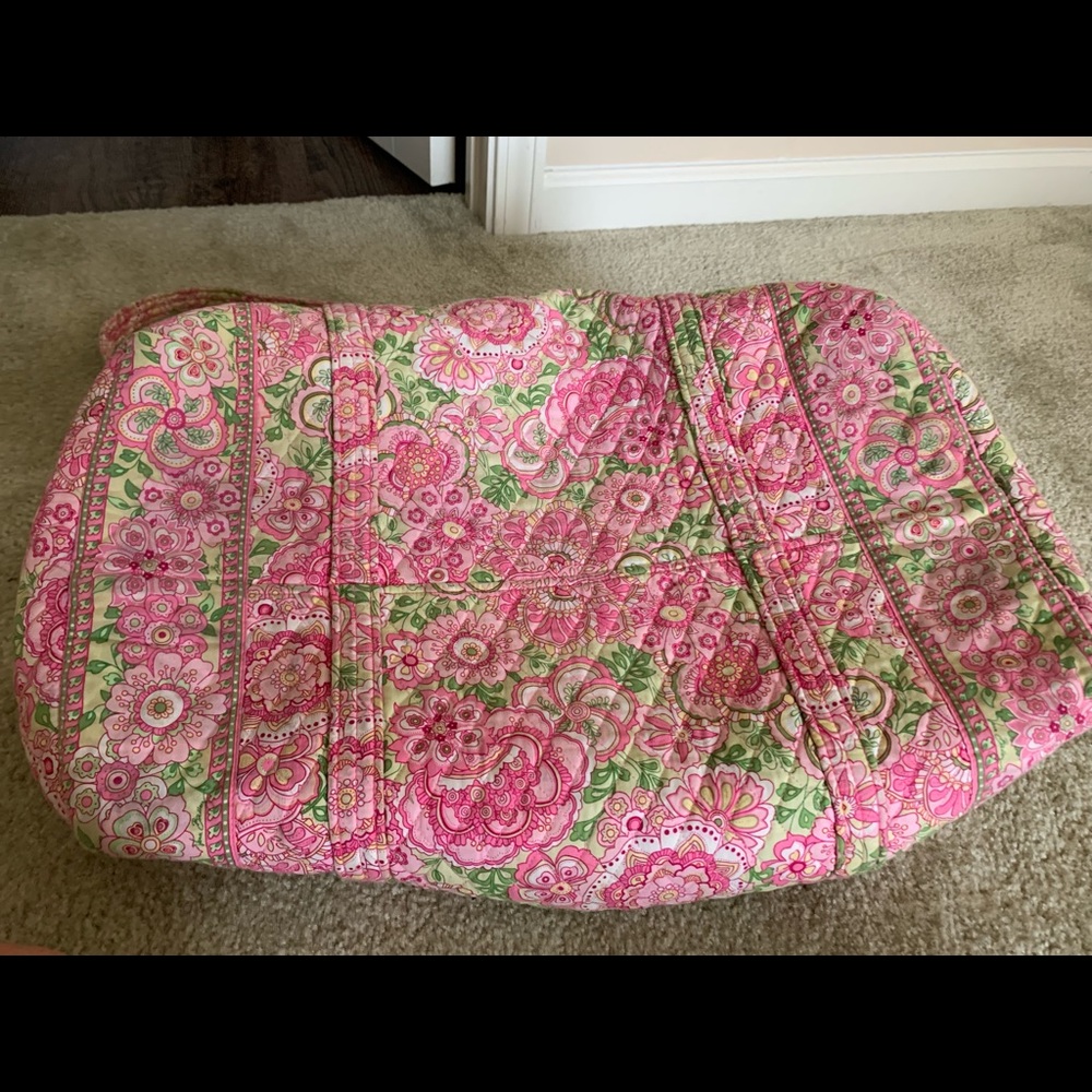 Vera Bradley large travel tote bag